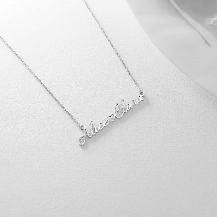 Customized Personalized Name Necklace Made Of Stainless Steel