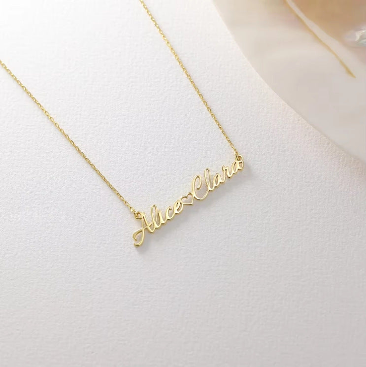 Customized Personalized Name Necklace Made Of Stainless Steel